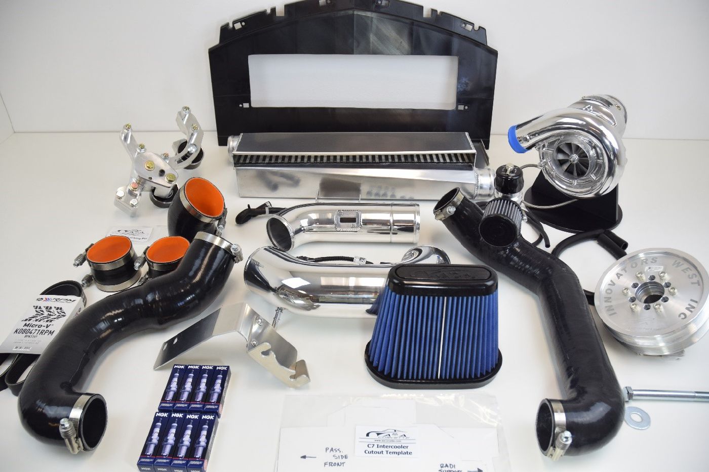 A&A SUPERCHARGER SYSTEM FOR C7 CORVETTE